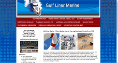 Desktop Screenshot of gulflinermarine.com